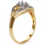 The Graziela Ring, smallzoomed in top view on a hand