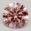 3.01 Ct. Fancy Intense Pink Round Lab Grown Diamond
