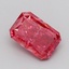 1.17 Ct. Fancy Vivid  Pink Radiant Lab Grown Diamond