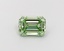 1.08 Ct. Fancy Intense  Green Emerald Lab Grown Diamond