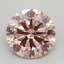 2.50 Ct. Fancy Intense Pink Round Lab Grown Diamond