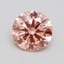 1.60 Ct. Fancy Intense Pink Round Lab Grown Diamond