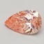 0.58 Ct. Fancy Vivid Pink Pear Lab Grown Diamond