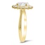 Floral Halo Diamond Ring, smallview
