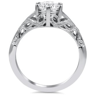 Custom Entwined Filigree Ring