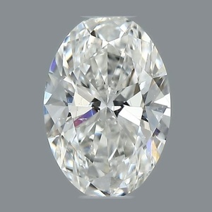 Oval diamond — real photo