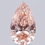 2.43 Ct. Fancy Vivid Pink Pear Lab Grown Diamond