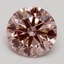 2.21 Ct. Fancy Intense Pink Round Lab Grown Diamond
