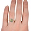 The Cashel Ring, smallzoomed in top view on a hand