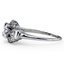 The Atlantis Ring, smalltop view on a hand