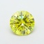 2.00 Ct. Fancy Intense  Yellow Round Lab Grown Diamond