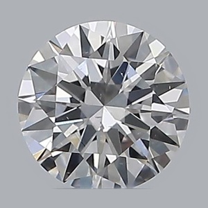 Round diamond — real photo