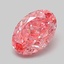 1.07 Ct. Fancy Vivid Pink Oval Lab Grown Diamond