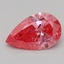1.04 Ct. Fancy Vivid Pink Pear Lab Grown Diamond