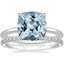 18K White Gold Petite Elodie Ring with Luxe Sia Diamond Ring (1/5 ct. tw.)