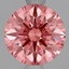 1.07 Ct. Fancy Vivid Pink Round Lab Grown Diamond