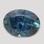 7.4x5.6mm  Blue  Oval   Sapphire