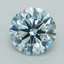 3.00 Ct. Fancy Intense  Blue Round Lab Grown Diamond