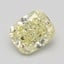 1.02 Ct. Fancy Yellow Cushion Diamond