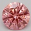 1.02 Ct. Fancy Vivid Pink Round Lab Grown Diamond