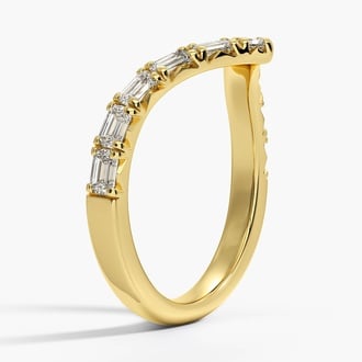 Nathalie Emerald-Cut and Asscher Lab Diamond Contour Ring