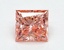 2.13 Ct. Fancy Vivid Pink Princess Lab Grown Diamond