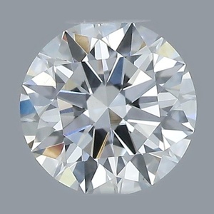 Round diamond — real photo