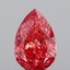 3.04 Ct. Fancy Vivid  Pink Pear Lab Grown Diamond