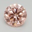2.50 Ct. Fancy Intense Pink Round Lab Grown Diamond