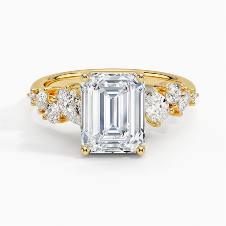 Olivetta Tapered Diamond Ring