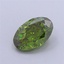 1.52 Ct. Fancy Vivid Green Oval Lab Grown Diamond