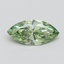 0.70 Ct. Fancy Vivid Green Marquise Lab Grown Diamond