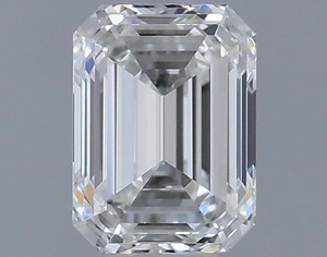 Emerald diamond — real photo