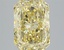 3.57 Ct. Fancy Intense  Yellow Radiant Lab Grown Diamond