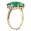 The Sajah Ring, smalltop view on a hand