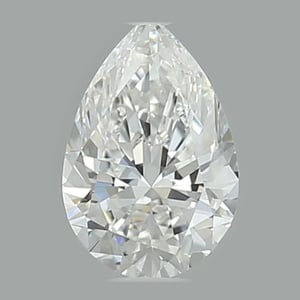 Pear diamond — real photo