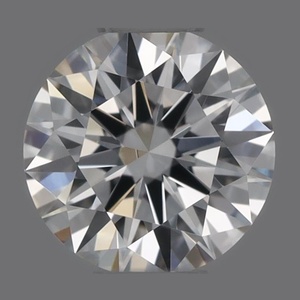 Round diamond — real photo