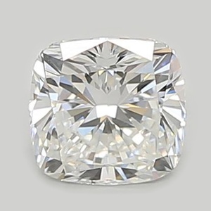 Cushion diamond — real photo