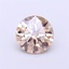 1.10 Ct. Light Brown Round Lab Grown Diamond