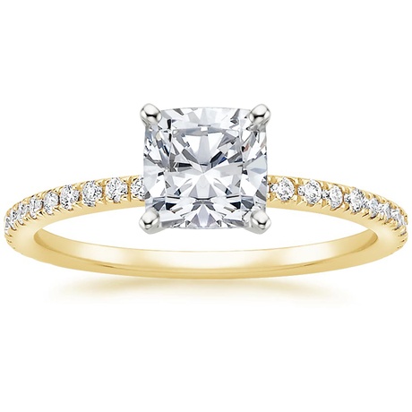 18K Yellow Gold Luxe Ballad Bridal Set (1/2 ct. tw.)