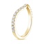 18K Yellow Gold Flair Diamond Ring (1/3 ct. tw.), smallside view