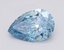 1.04 Ct. Fancy Vivid Blue Pear Lab Grown Diamond