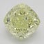 5.56 Ct. Fancy Light Yellow Cushion Diamond