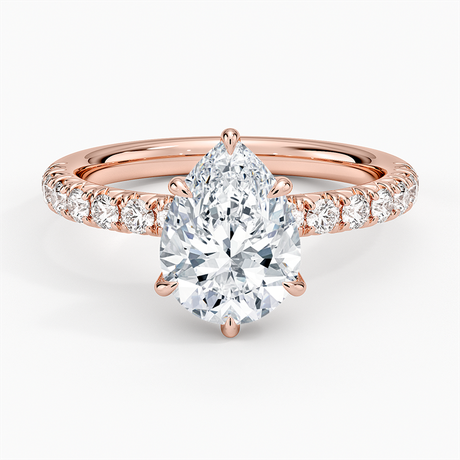 14K Rose Gold Luxe Amelie Diamond Ring (3/8 ct. tw.)