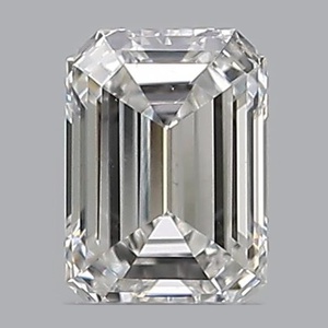 Emerald diamond — real photo