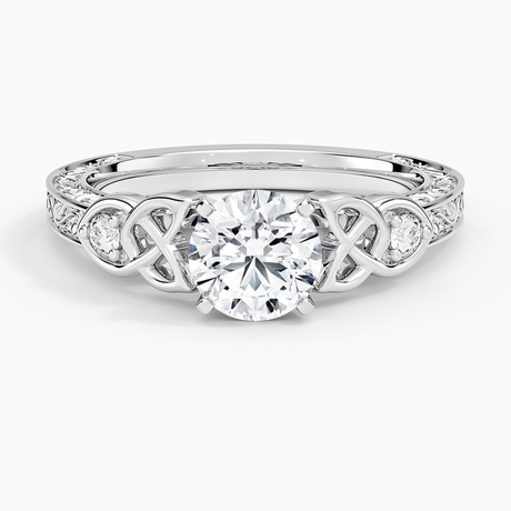 Celtic Knot Engagement Ring - Aberdeen