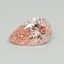 0.38 Ct. Fancy Vivid Pink Pear Lab Grown Diamond