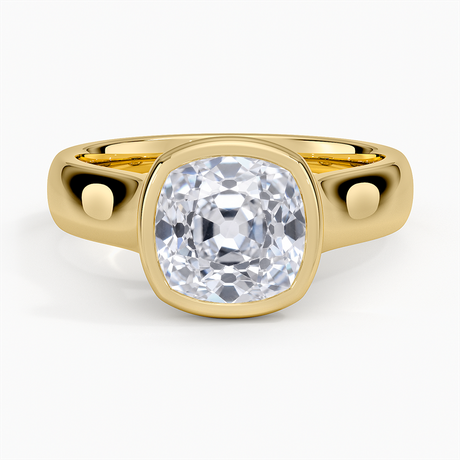 Luna 4mm Bezel Ring