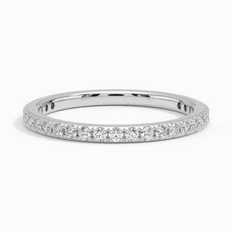 Luxe Scalloped Pavé Diamond Ring