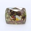 1.61 Ct. Fancy Deep Green Cushion Lab Grown Diamond